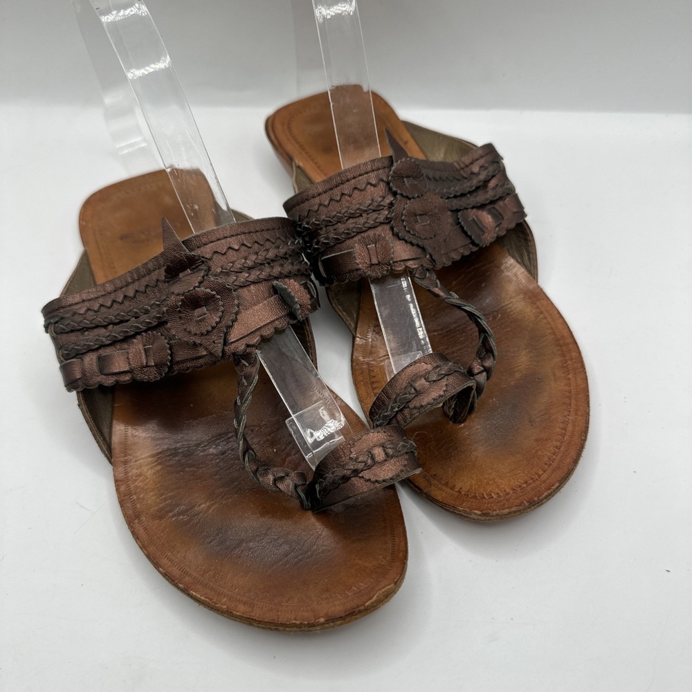 Etro Kolhapuri Style Chappals Hippie Sz 37 1/2